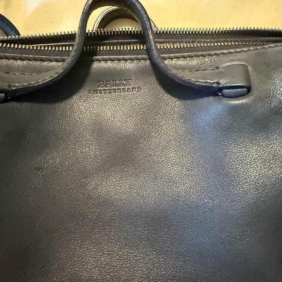 Fendi Denim Tote with Brown Leather Straps and Gold Logo Charm - Picture 14 of 16